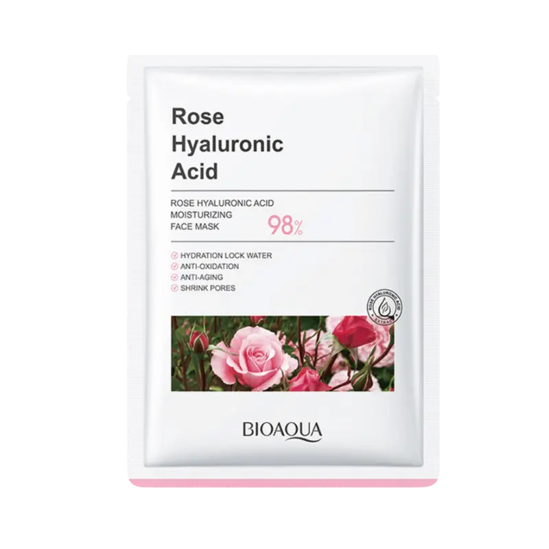 MASCARILLA ROSE HYALURONIC ACID - BIOAQUA