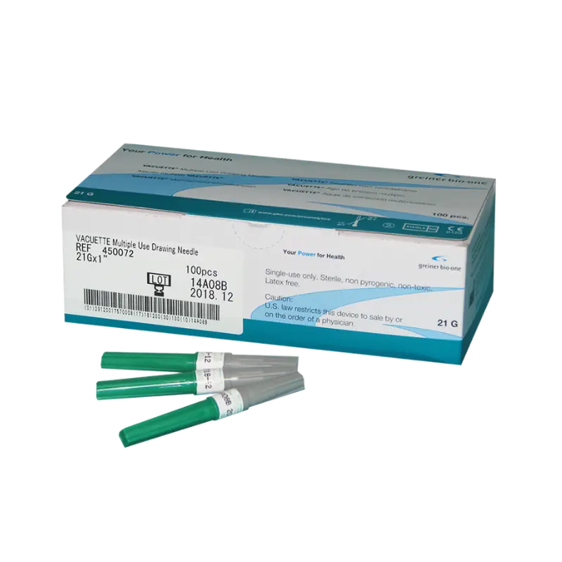 AGUJA DESECHABLE VACUETTE