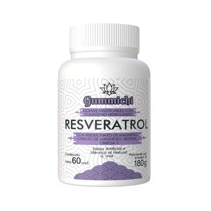 GOMAS DE RESVERATROL *60UNID - MNDS