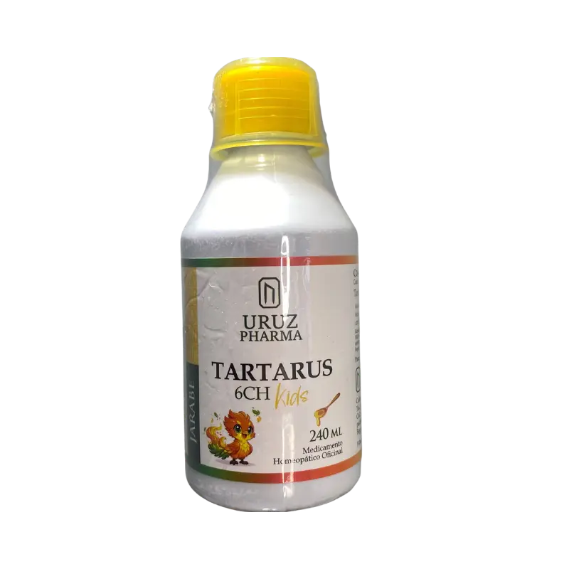 TARTARUS NIÑO (JARABE PARA LA TOS) *240ML - URUZPHARMA
