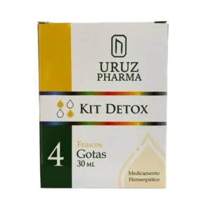 KIT DETOX EN GOTAS *4 FRASCOS - URUZPHARMA
