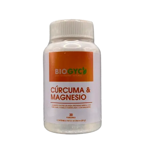CURCUMA Y MAGNESIO *30 PORCIONES – BIOGYG